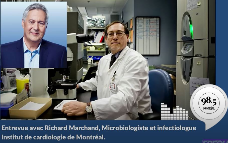 You are currently viewing Entrevue avec Richard Marchand, Microbiologiste et infectiologue. 98.5